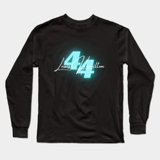 Lewis Hamilton Formula One 44 neon Long Sleeve T-Shirt